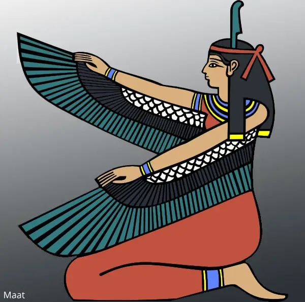 egyptian god maat tattoo