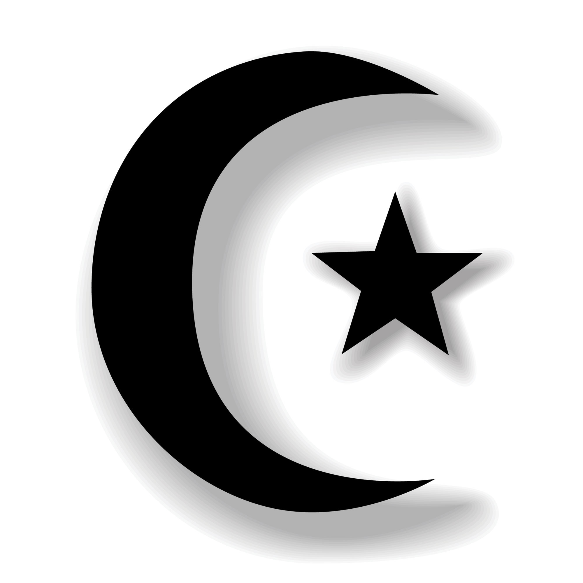 Исламский полумесяц со звездой